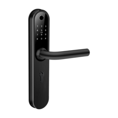 Врезной электронный дверной замок Home Plus BLACK Novilock v.4240