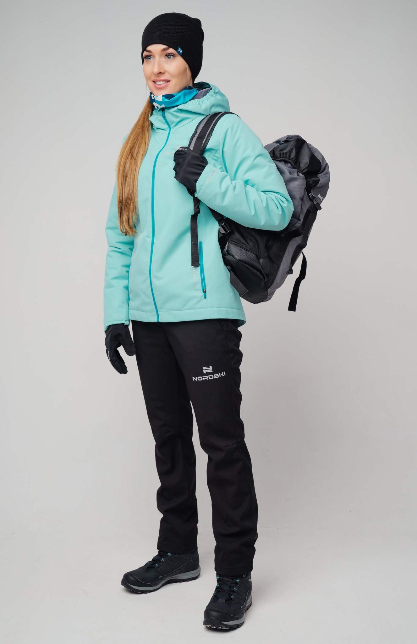 Nordski Urban утепленный костюм женский sky