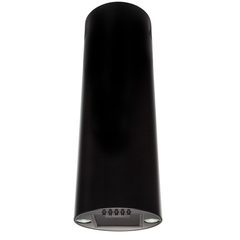 Вытяжка Konigin Beauty Black 31, цилиндрическая, пристенная, 3 скорости, LED-освещение