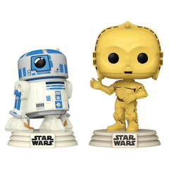 Funko POP! Star Wars Retro Reimagined R2-D2 and C-3PO (Exc) 2PK