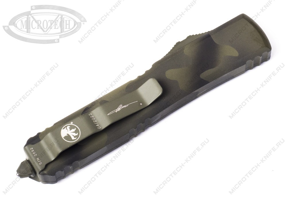 Нож Microtech Ultratech 121-1OCS Olive Camo Signature