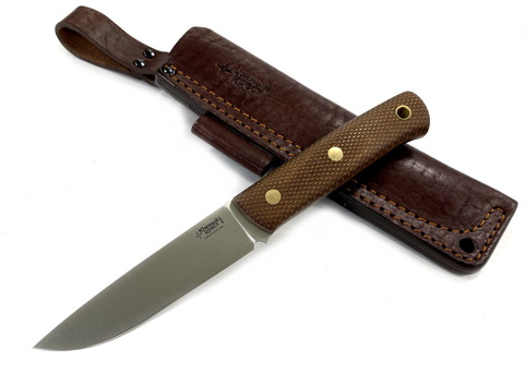 Нож М2, N690, микарта койот, 205.0550