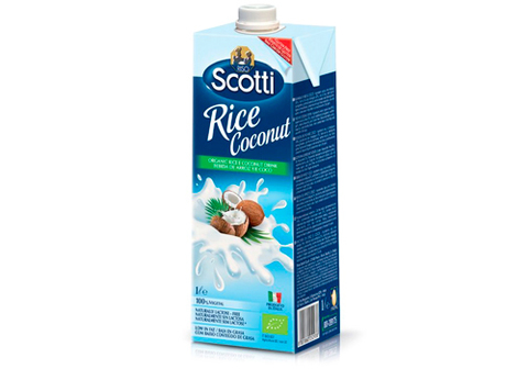 Рисовый напиток "Riso Scotti" с кокосом, 1л