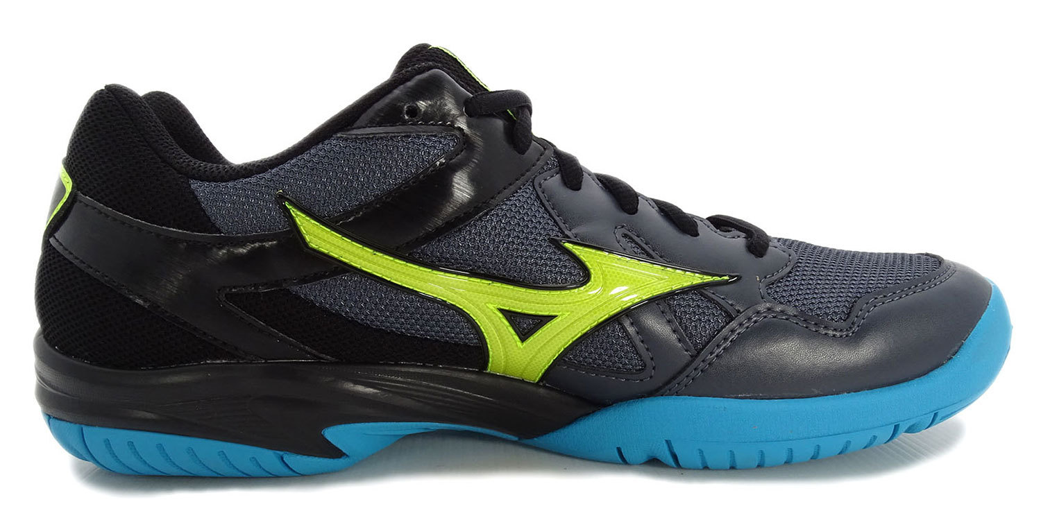 Mizuno Cyclone Speed кроссовки для волейбола мужские черные-синие