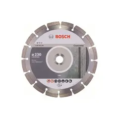 Алмазный отрезной круг по бетону Standard for Concrete 230x22.23x2.3x10 мм BOSCH 2608602200