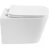 BelBagno BB7106CH-TOR/SC Унитаз подвесной безободковый со смывом "Торнадо", с сиденьем дюропласт soft close