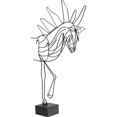 Объект декоративный Wire Horse «Лошадь из проволоки» 51 см