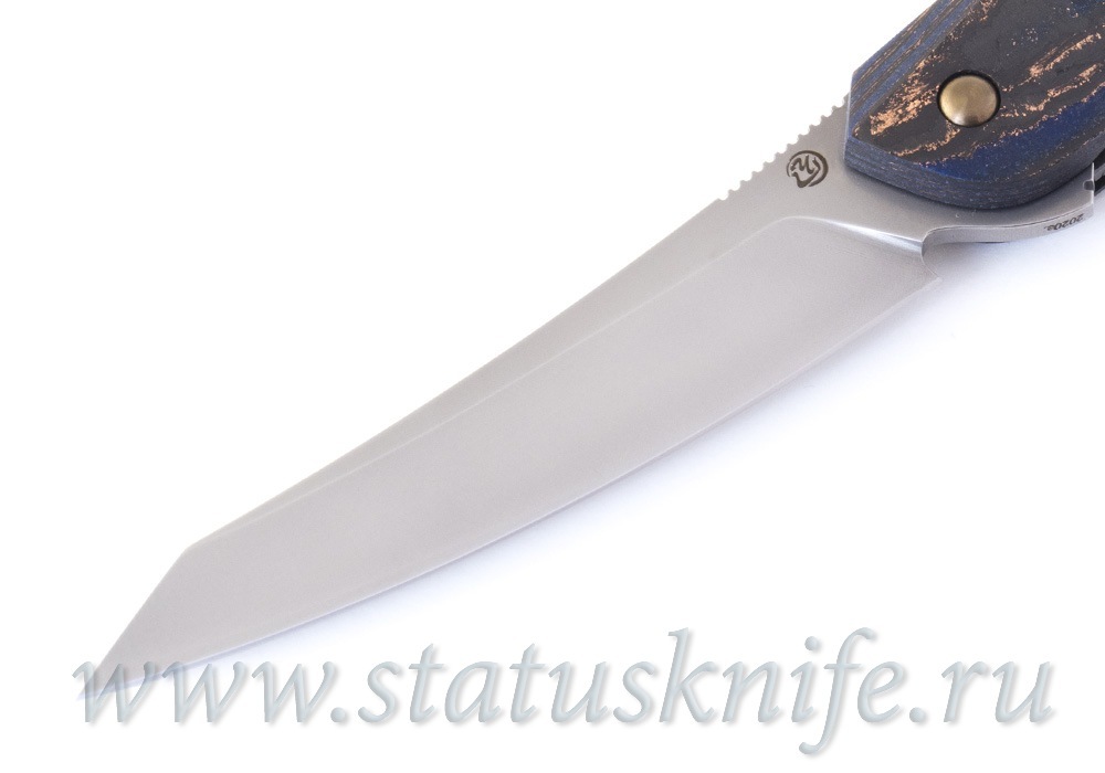 Нож Чебуркова Кобра Cobra vanadis 8 Carboquartz Blue