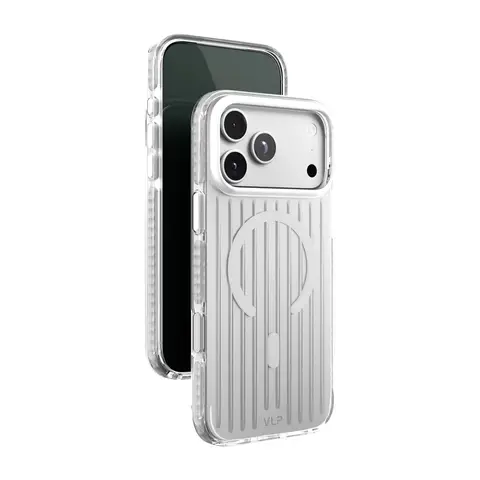 Чехол VLP iPhone 18 Pro Max Pulse Case с MagSafe серебристый