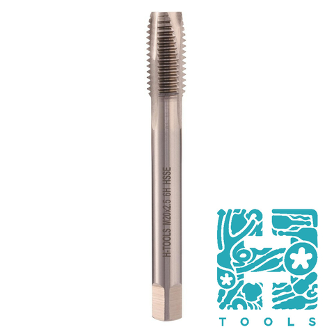 Метчик М20х2,5 (Машинный) DIN376 HSSE 6h B/4-5P 140мм a=12 H-Tools 111101-D2-0200