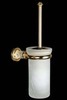 Boheme Murano Cristal 10913-CRST-G Туалетный ершик настенный, цвет: золото