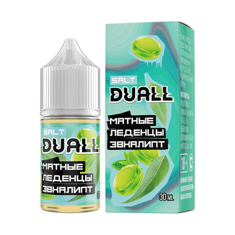 Жидкость DUALL Salt 2% Light 30 ml - Мятные леденцы Эвкалипт