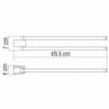 WasserKRAFT Berkel K-6831 Полотенцедержатель, цвет: хром