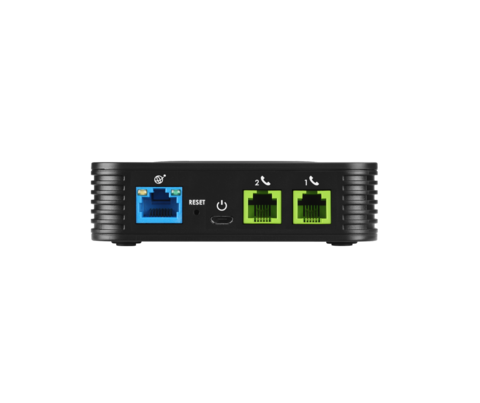 Grandstream HT802 - телефонный адаптер. 2xFXS, 1xLAN