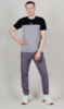 Мужской комплект для бега Nordski Pro Energy grey-black - 1
