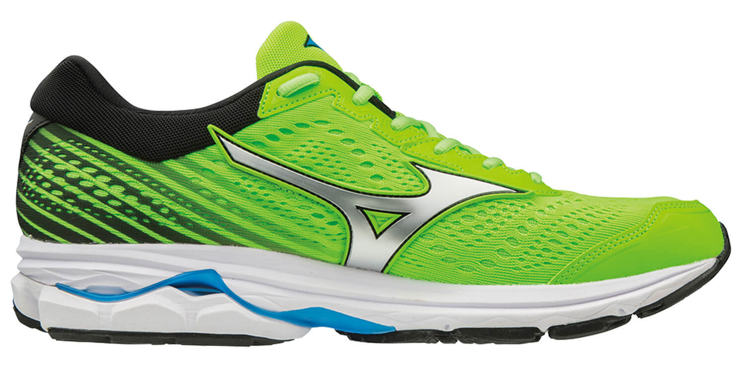 Mizuno Wave Rider 22 кроссовки беговые мужские зеленые