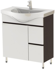 тумба ЮВЕНТА МОНИКА М3-75 zenon белая