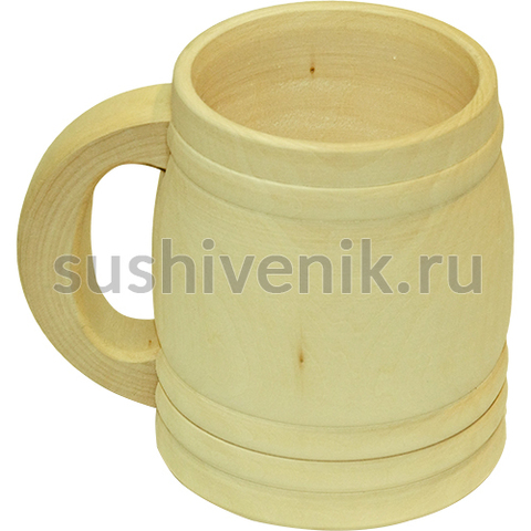 Кружка деревянная 0,5 л - 6