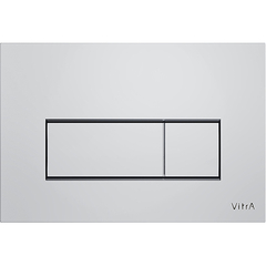 VitrA Root Square 740-2380 Панель смыва, хром фото