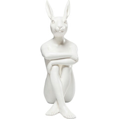 Фигура декоративная Gangster Rabbit «Кролик-гангстер», Белый