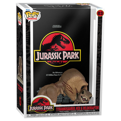 Funko POP! Jurassic Park: Tyrannosaurus Rex & Velociraptor (03)