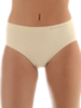 Термобелье женское Brubeck Comfort Wool трусы классика бежевые - 2