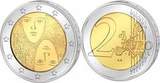 EU015 2006 Финляндия Избирательное право 2 евро UNC EU015 2006 Финляндия Избирательное право 2 евро UNC
