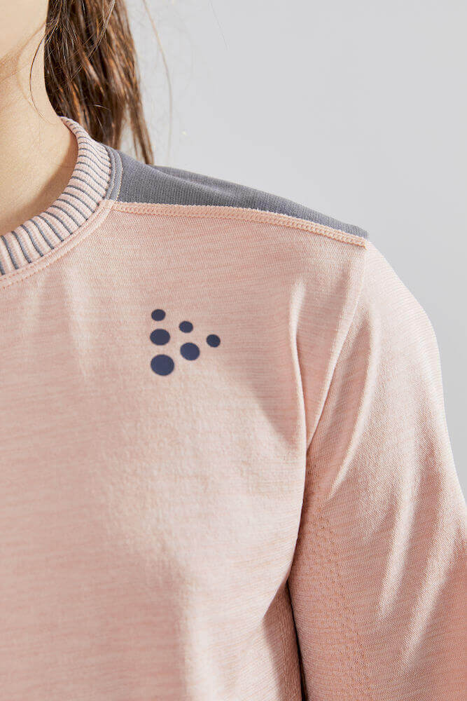 Craft Active Fuseknit Comfort комплект термобелья детский черный-розовый - 6