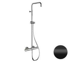 Remer Elegance EQ32ASSDNO Душевая система термостатическая, цвет: черный матовый фото