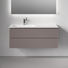 Sancos SNR120LSM Тумба подвесная SANCOS Snob R левая 1195х445х500, c двумя ящиками оснащенными доводчиками, Doha Soft, арт.SNR120LSM