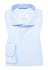 Сорочка мужская Eterna Slim Fit 8817-F182-10 из твила голубая