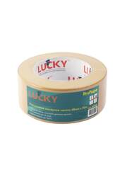 Лента малярная бумажная коричневая Lucky / Лаки