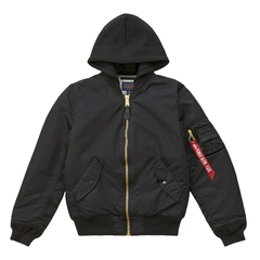 Бомбер Alpha Industries MA-1 Natus W Black (Черный)