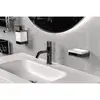 Boheme 10727-SGM Диспенсер настенный Qubic Shine Gun Metal