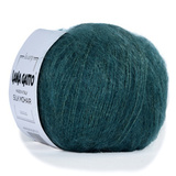 Пряжа Lana Gatto Silk Mohair 30486 изумруд