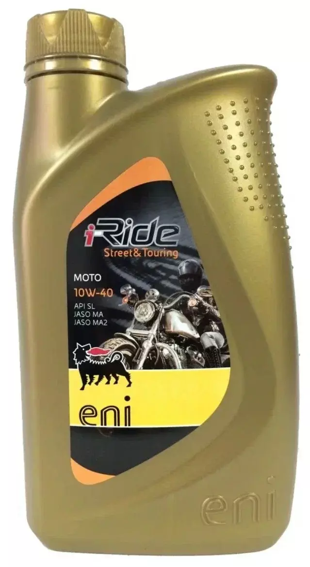Масло моторное 4Т мототехника ENI i-Ride moto 10W40 1л