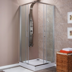 Aquanet Alfa 168416 Душевое ограждение 90x90, цвет: хром фото