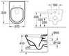 Villeroy&Boch Architectura 5684H101 Чаша унитаза подвесная