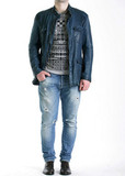 Куртка кожаная ETRO