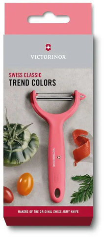 Нож для чистки томатов и киви Victorinox  Swiss Classic Trend Colors, Light Red  (7.6079.12)