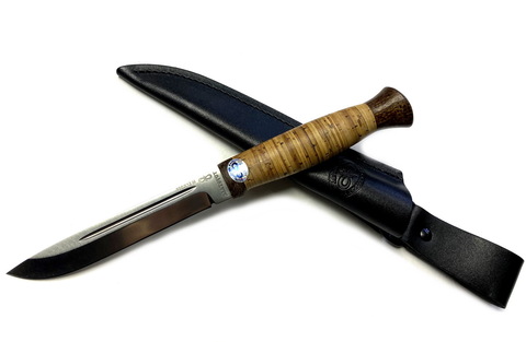 Нож Финка-3, карельская береза, 100х13м