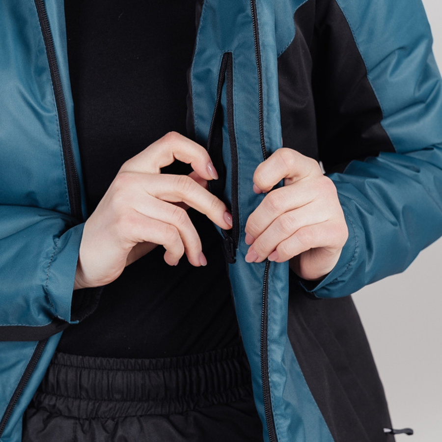 Теплая куртка женская Nordski Base deep teal - 6