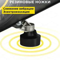 Генератор бензиновый инверторного типа DDE DPG1201i (1ф ном/макс. 1,0/1,1 кВт, 2-х тактн дв, ручн)