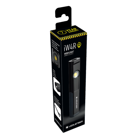 Фонарь универсальный Led Lenser IW4R черный лам.: светодиод  18650 (502003)
