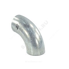 Отвод сталь бесшовный крутоизогнутый 90гр оц Дн 89х3,0 (Ду 80) под приварку ГОСТ 17375-2001 РБ
