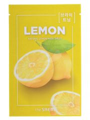 Тканевая маска с экстрактом лимона THE SAEM Natural Lemon Mask Sheet