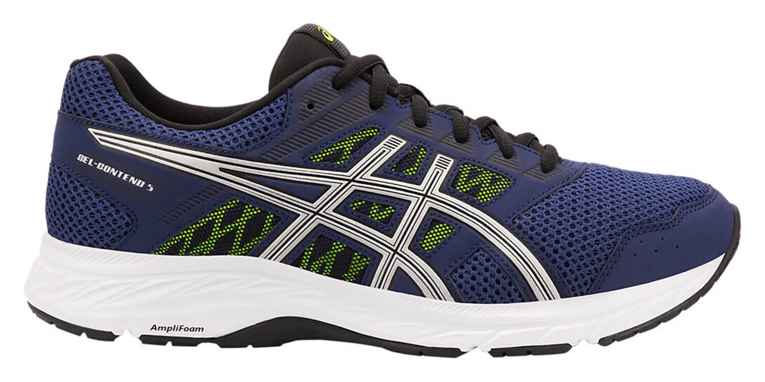 Asics Gel-Contend 5 кроссовки беговые мужские темно-синие