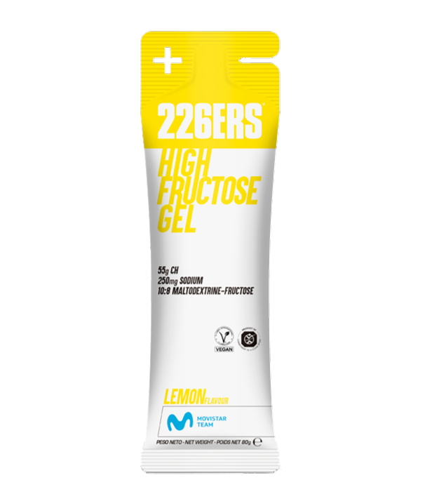 Высокоэнергетический гель с фруктозой 226ERS High Fructose 80 г лимон