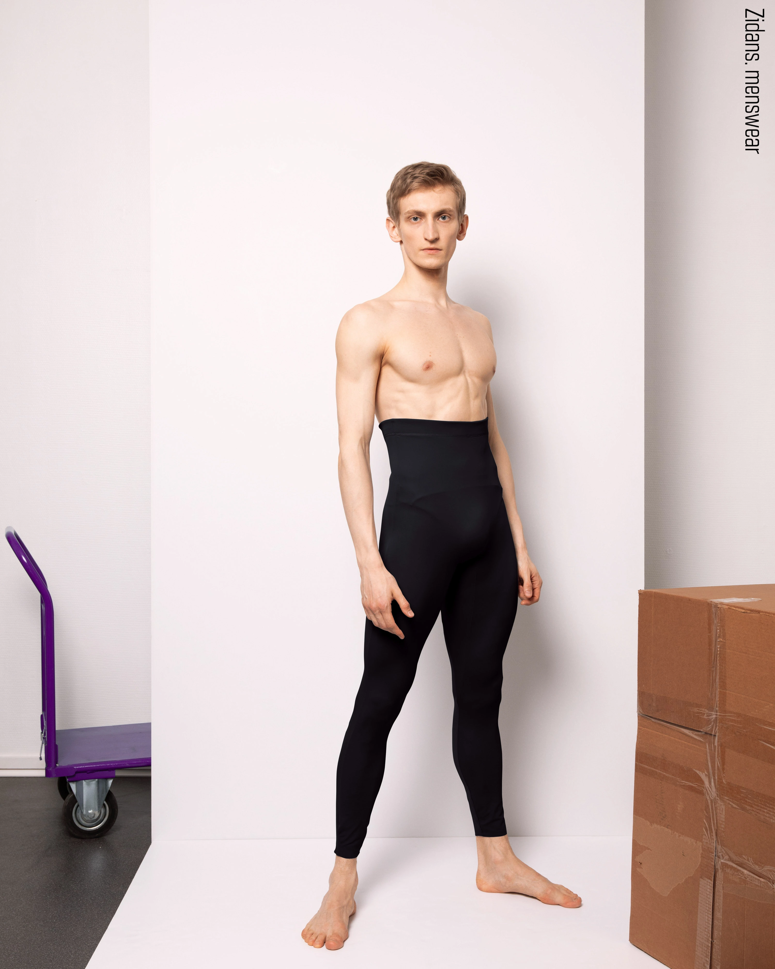 High waisted leggings | black