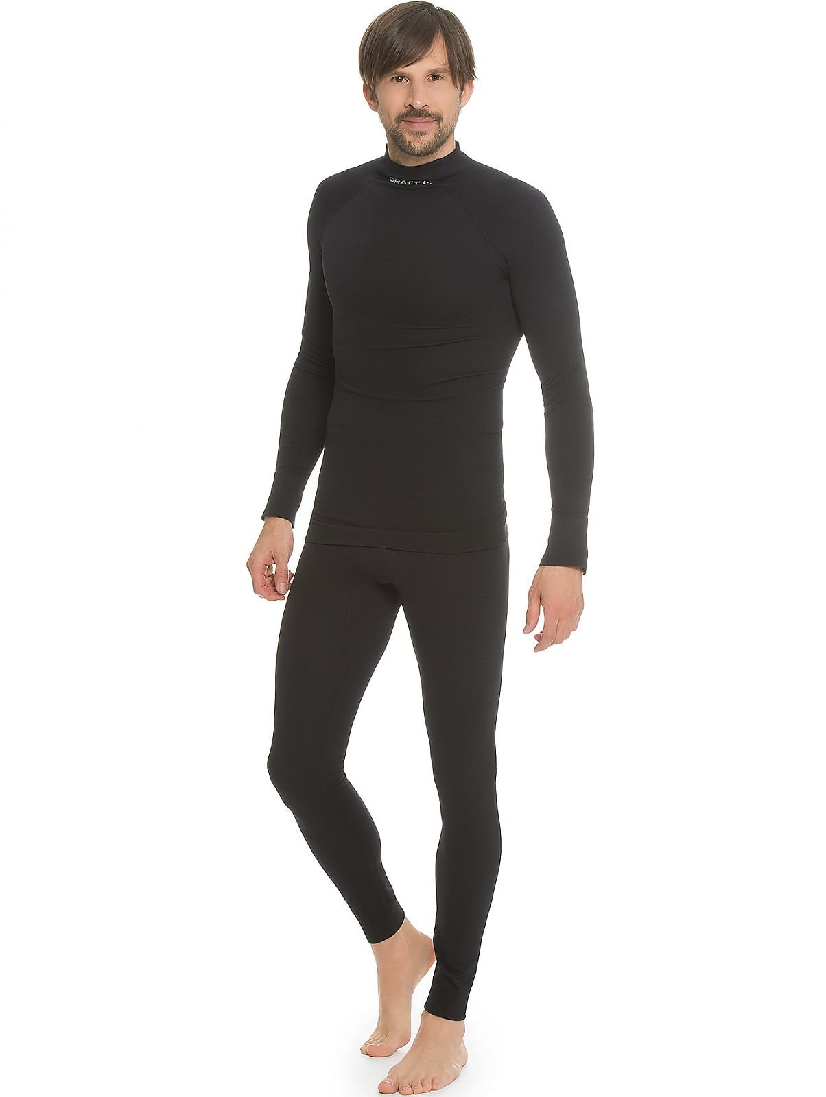 Craft warm мужское термобелье рубашка black - 3